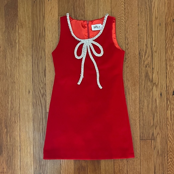 Lola + The Boys Other - Lola and The Boys Holiday Event Party Dress